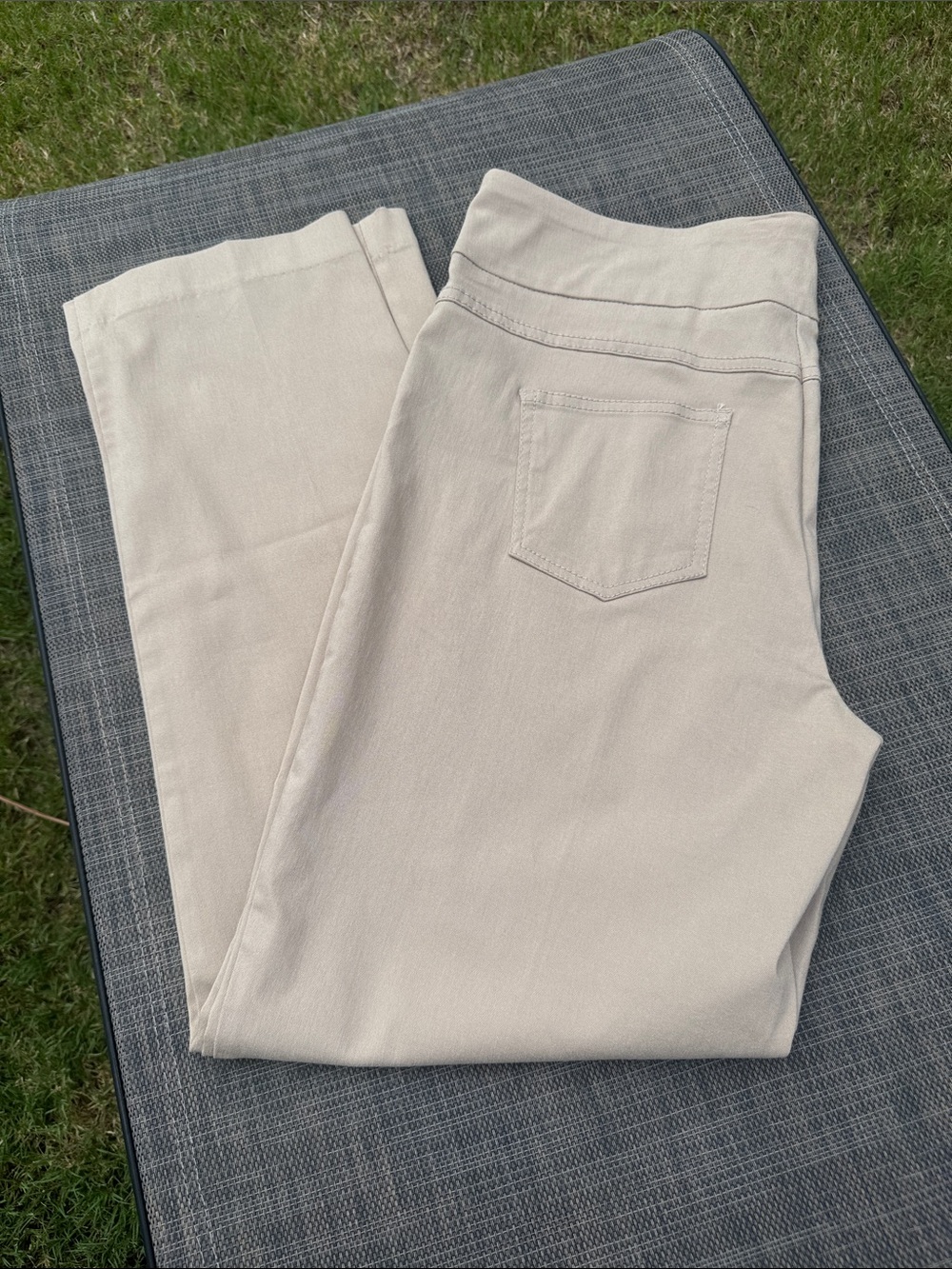 Ruby Rd. Neutral Tan Pull-On Leggings - Picture 4 of 4